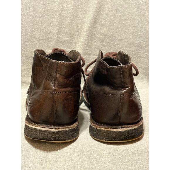 UGG Leighton Men’s Size 11 Crinkly Brown Leather Chukka Boots PLZ READ - Picture 6 of 16